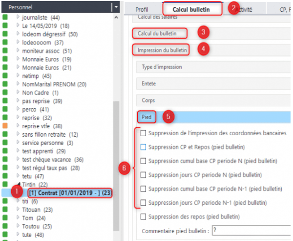 Masquer compteurs de congés payés dans Sage Génération Experts ADN