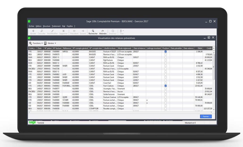 Sage Comptabilit Gestion Financi Re En Temps R El Pour Pme Adn